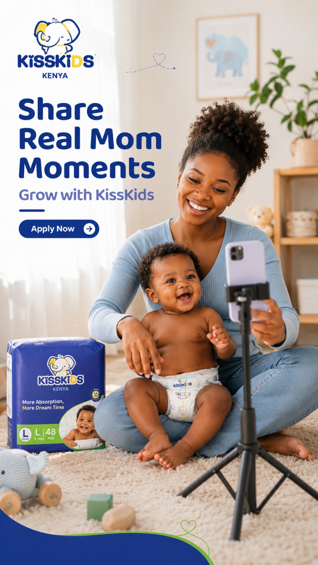 KissKids Mom & Baby Creator Campaign gallery image